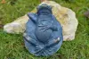 Artikelbild 1 des Artikels “Relaxter Frosch auf Wasserlilienblatt – ca. 16 cm, Bronzeoptik “